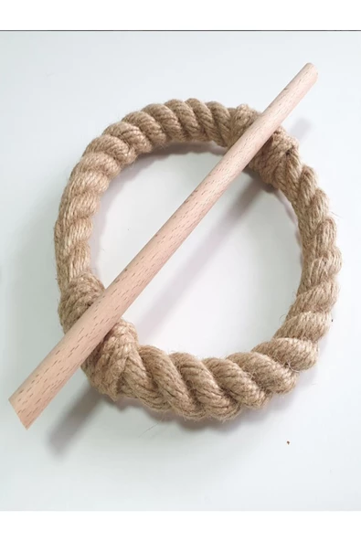 Yuvarlak Kravat Perde Bağ - Resim 2