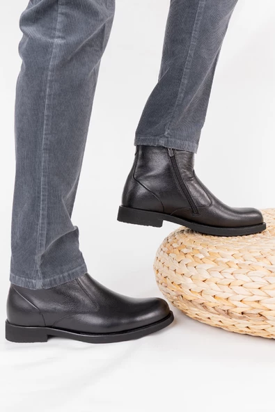 BURÇ KAUÇUK TABAN ERKEK YARIM BOT - 7