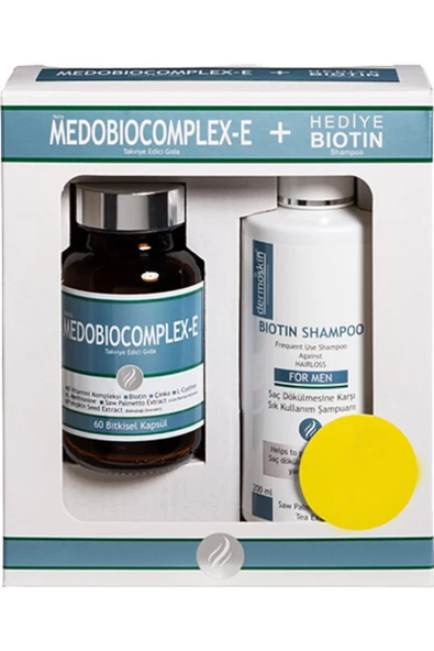Medobiocomplex-e 60 Erkek Kapsül + Biotin Şampuan 200 Ml