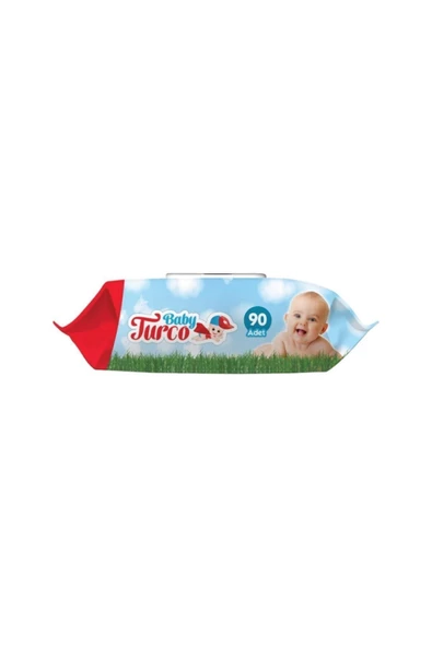 Baby Turco Islak Bebek Havlusu 90'Lı