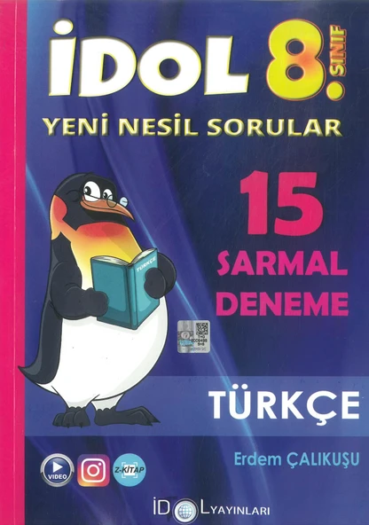 İdol 8.Sınıf Türkçe 15li Sarmal Deneme