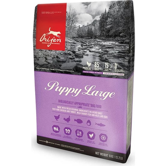 Orijen Puppy Large Tahılsız Büyük Irk Yavru Köpek Maması 11.4 KG ürün görseli