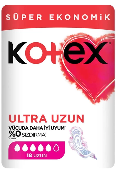 KOTEX ULTRA UZUN 18AD