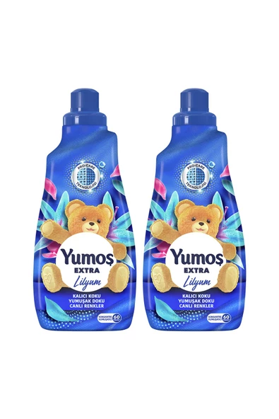 Yumoş Extra Konsantre Çamaşır Yumuşatıcısı Lilyum 2 x 1440 ML - 2