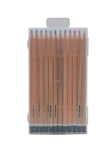 Beşiktaş Orijinal Lisanslı Kurşun Boya Kalem Seti 12'li - 3