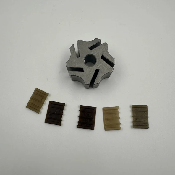 Mitacan MTTP40T Yakıt Transfer Pompası Rotor Kanat Seti - Resim 2