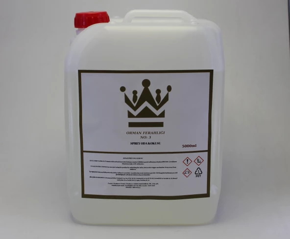 5 Litre Yedek Ekonomik Boy Orman Ferahlığı Esans Oda Parfümü Kokusu Koku Giderici Ferahlatıcı Hava Temizleyici