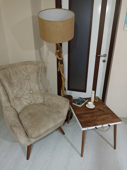 Kahve Ahşap Masa - 2