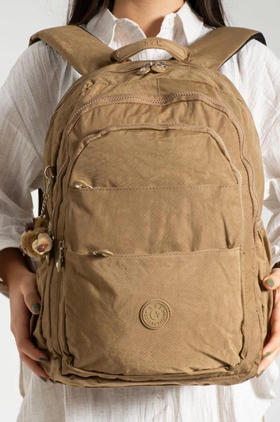 571 Collection Lise Üniversite Okul Çantası Klinkır Kumaş Unisex Sırt Çantası 45*30 Cm - 3