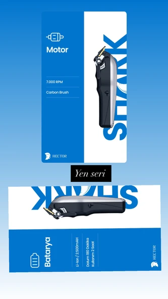Hector Shark Traş Makinesi - 4