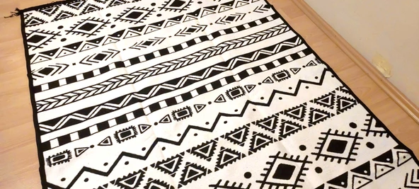 Algelsineve Voven Makine Dokuması Antik Kilim - 7