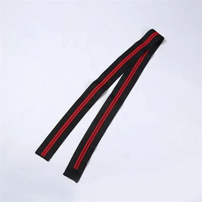 Xtreme Fitness Profesyonel Dizlik Kırmızı Siyah 1 Çift 200cmX8cm - Resim 2