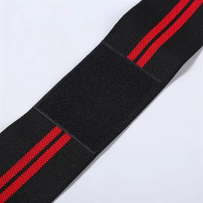 Xtreme Fitness Profesyonel Dizlik Kırmızı Siyah 1 Çift 200cmX8cm - Resim 4