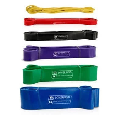 Powerband Direnç Lastiği ve Egzersiz Bandı Siyah Medium - 2