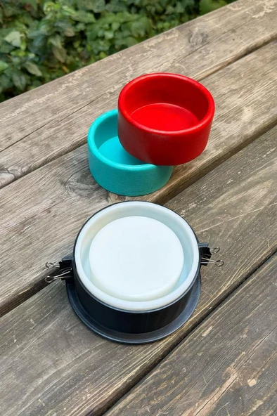 LİMA Dairesel Kasnaklı Silikon Kap Kalıbı - Resim 2