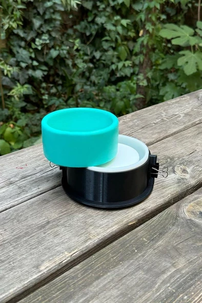 LİMA Dairesel Kasnaklı Silikon Kap Kalıbı - Resim 3