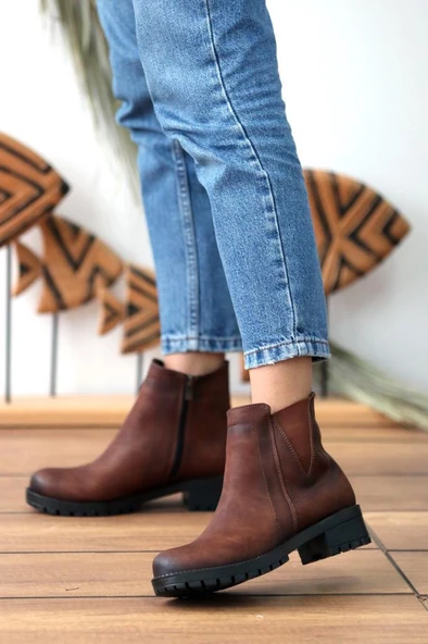 A842-20 Pembe Potin Kadın BotA842-20 - 2