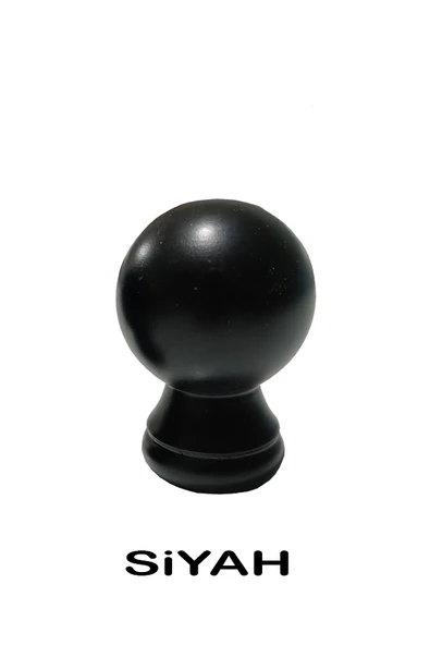 Ahşap Rustik Top Başlık 1 ADET