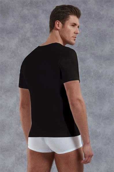 Doreanse 2820 Erkek Derin U Yaka T-Shirt - 2