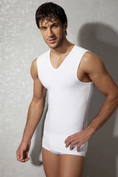 Doreanse 2210 Erkek V Yaka Kolsuz Atlet