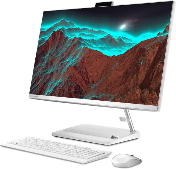 Lenovo Ideacentre 3 Intel Core I5 12450H 32GB 256GB SSD WIN11PRO 27" IPS All In One Bilgisayar AIOF0GJ00P7TR51+ZETTAUSBBELLEK - 3