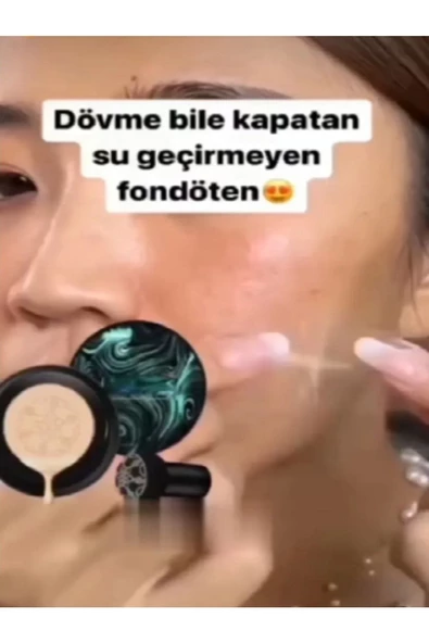 Tuz Cc Fondöten Krem Mantar Kafa Süngerli 02# NATURAL SKİN Doğal Cilt - 4