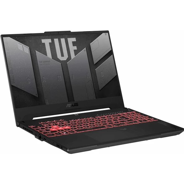 Asus Tuf Gaming A15 FA507NVR-LP0050 Ryzen 7 7435HS 16GB Ddr5 Ram  512GB SSD Freedos 15.6 Inç Fhd 144Hz 8GB/RTX4060 140W Taşınabilir Bilgisayar FA507NVR-LP005001+WEBLEGELSINÇANTA - 2