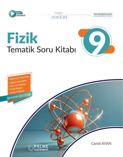 PALME 9.SINIF JOKER FİZİK TEMATİK SORU KİTABI