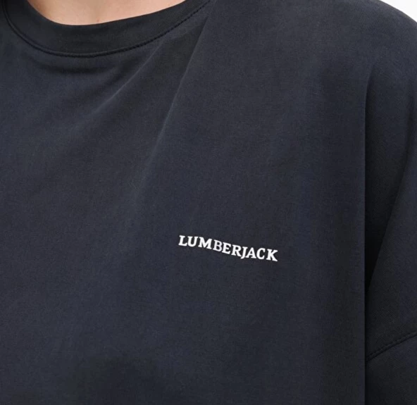 LUMBERJACK REGINA 11LYG33 SİYAH KADIN TSHİRT - Resim 3