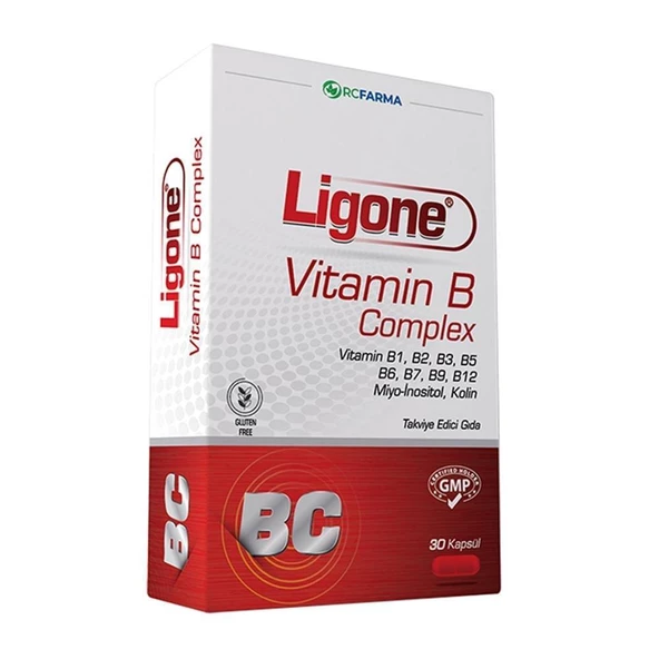 Ligone Vitamin B Complex 30 Kapsül