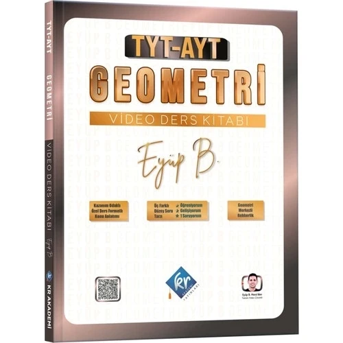 KR TYT AYT GEOMETRİ VİDEO DERS KİTABI EYÜP B  KR AKADEMİ