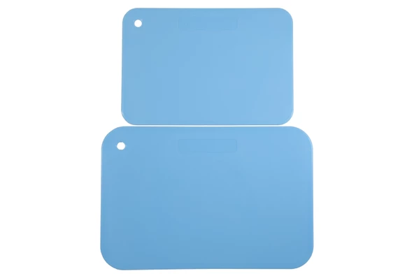 Solingen 2'li Flexy Bükülebilir Polietülen Kesme Tahtası Açık Mavi