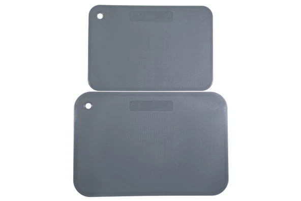 2'li Flexy Polietülen Bükülebilir Kesme Tahtası Gri