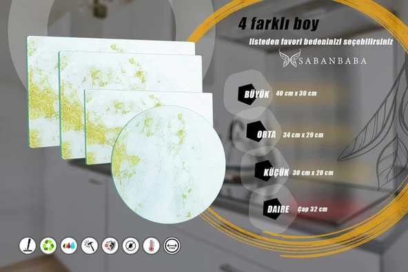 CAM KESME TAHTASI 159  MODEL ÇAP 32 CM - Resim 3