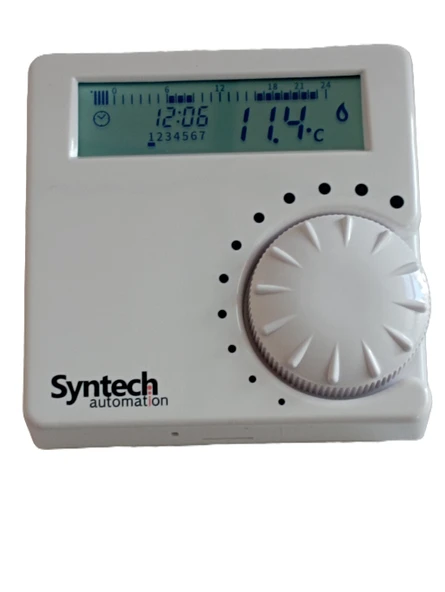 Syntech kablosuz Programlanabilir Oda Termostatı SYN 177 RF - 2