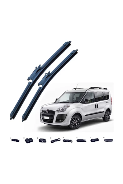 Inwells Fiat Doblo Silecek Takımı 2011-2017 Inwells