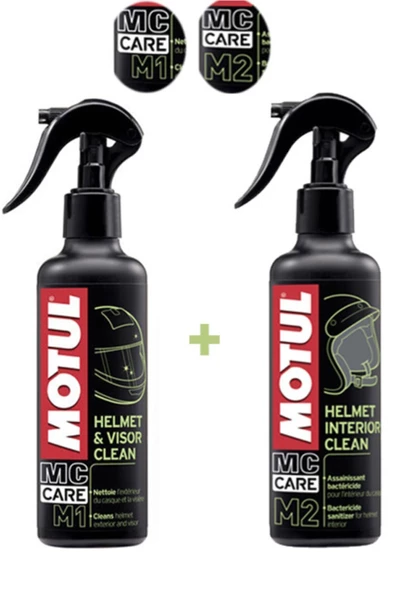 Motul Bakım Seti M1+M2 Kask Temizleme Kiti