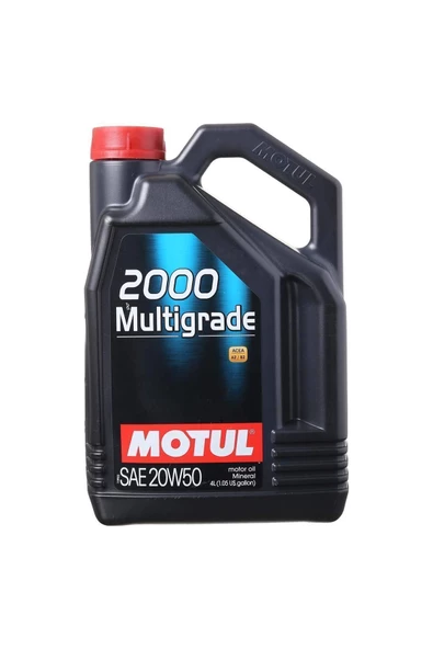 Motul 2000 Multigrade 20W50 4 Litre Motor Yağı