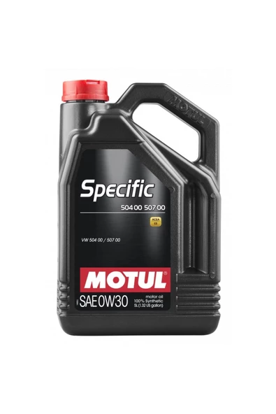 Motul Specific Volkswagen Uyumlu 504 00 507 00 0W30 5 Litre