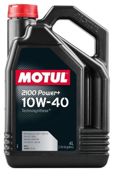 Motul 2100 Power+ 10W-40 Motor Yağı 4 Litre 4 Adet ( Kısa Süreliğine Büyük Kampanya)