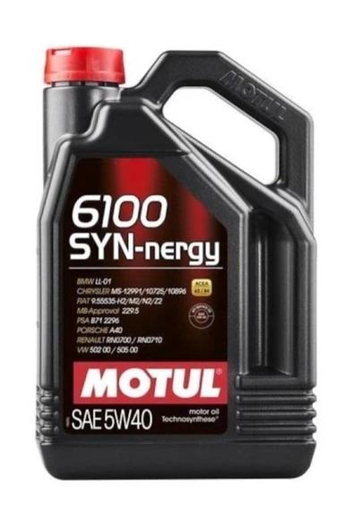 Motul 6100 Syn-Nergy 5W40 Motor Yağı 4 Litre