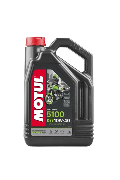 Motul 5100 10W40 4 Lt. 4 Zamanlı Motosiklet Yağı Made In France