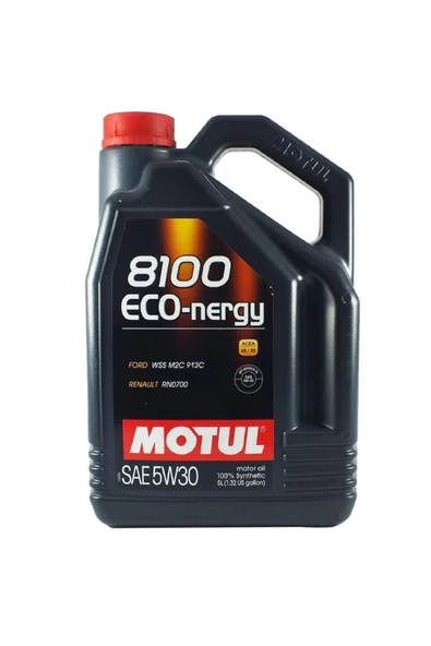 Motul 8100 Eco-Nergy Sae 5W-30 Tam Sentetik Motor Yağı 4 L