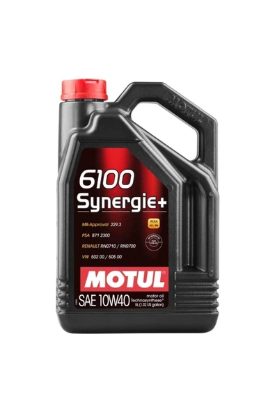 Motul 6100 Synergie Sae 10W-40 Motor Yağı 5 L