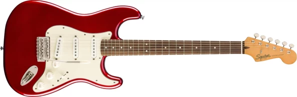 Squier Classic Vibe 60s Stratocaster Laurel Klavye Candy Apple Red Elektro Gitar