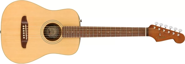 Fender Redondo Mini Natural Elektro Akustik Gitar