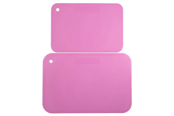 Solingen 2'li Flexy Polietülen Kesme Tahtası Pembe