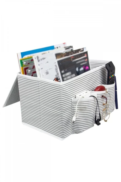 Başucu Düzenleyicisi Gri - Resim 3