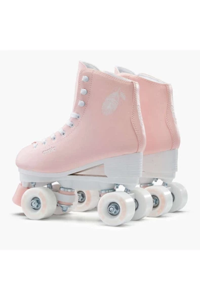 DECATHLON - Paten Dört Tekerlekli Pembe Quad 100 ( 1 Numara Büyük Alınız ) - 6