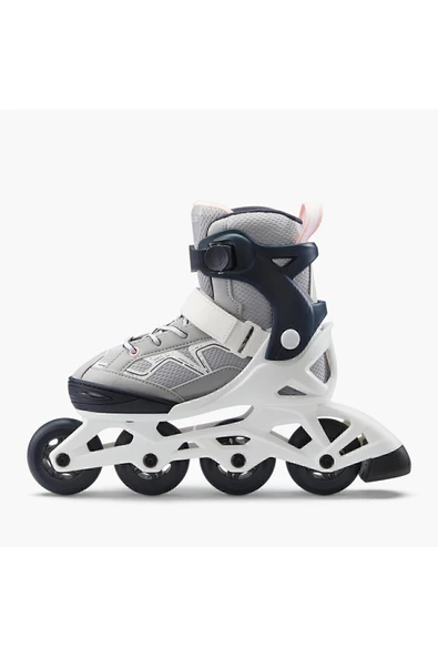 DECATHLON Çocuk Paten - Siyah / Gri - Fıt3 - 3